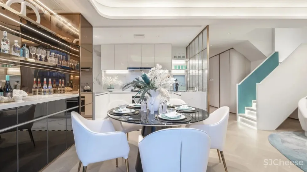 EH DESIGN 空间｜新现代主义风格的多重演绎 —— 越秀地产杭州项目合辑