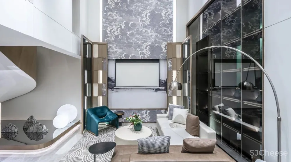 EH DESIGN 空间｜新现代主义风格的多重演绎 —— 越秀地产杭州项目合辑