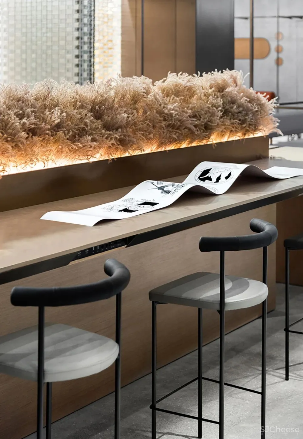 G ART 集艾 玻璃砖 这样设计，满满的艺术格调