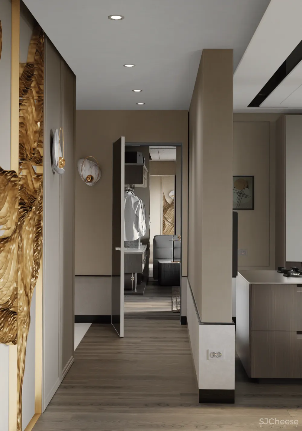 305㎡现代顶层复式,豪宅的正确打开方式!