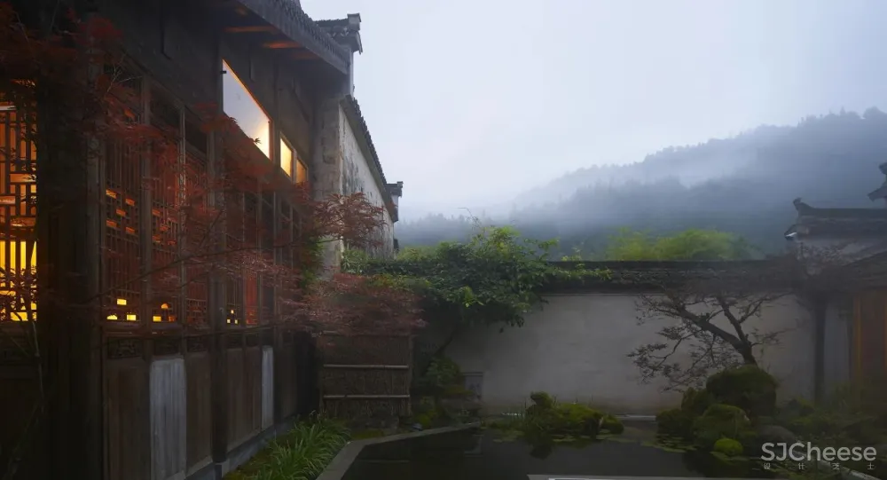 竹间设计：西递度假区