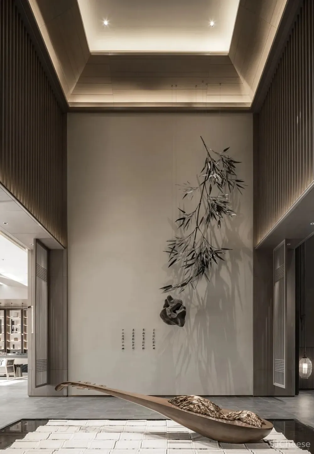 元禾大千 建发鼎华 · 北大珑廷售楼中心,重塑对简雅禅居的理解