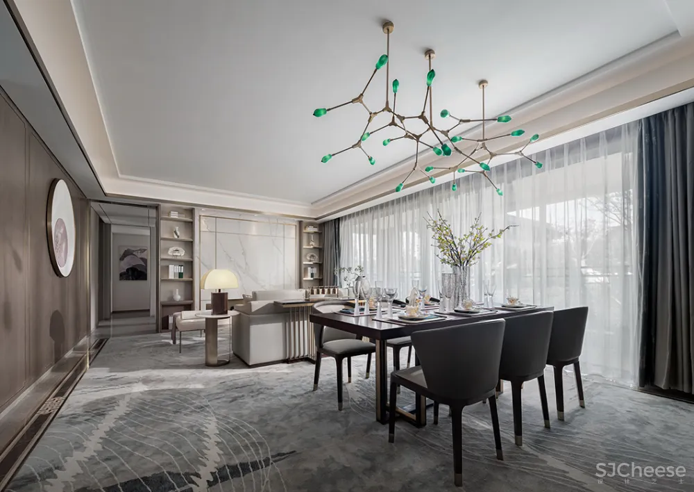 169㎡中式雅奢,至美空间、精致生活!