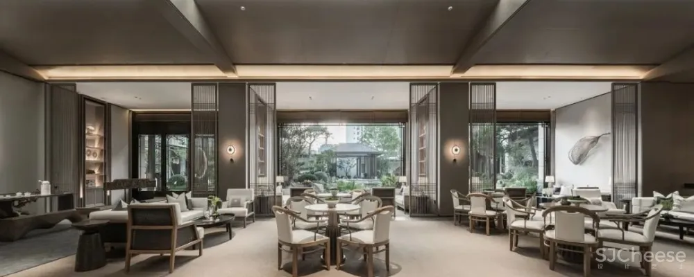 元禾大千 建发鼎华 · 北大珑廷售楼中心,重塑对简雅禅居的理解