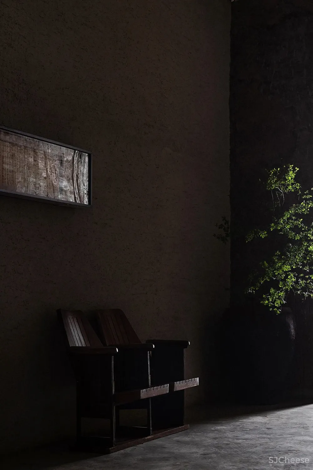 广州伶居侘寂风总部办公，旧得很高级！