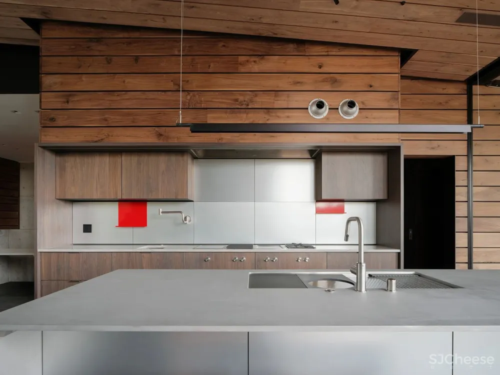 隐匿于山林的住宅 Lookout 滑雪屋 Faulkner Architects