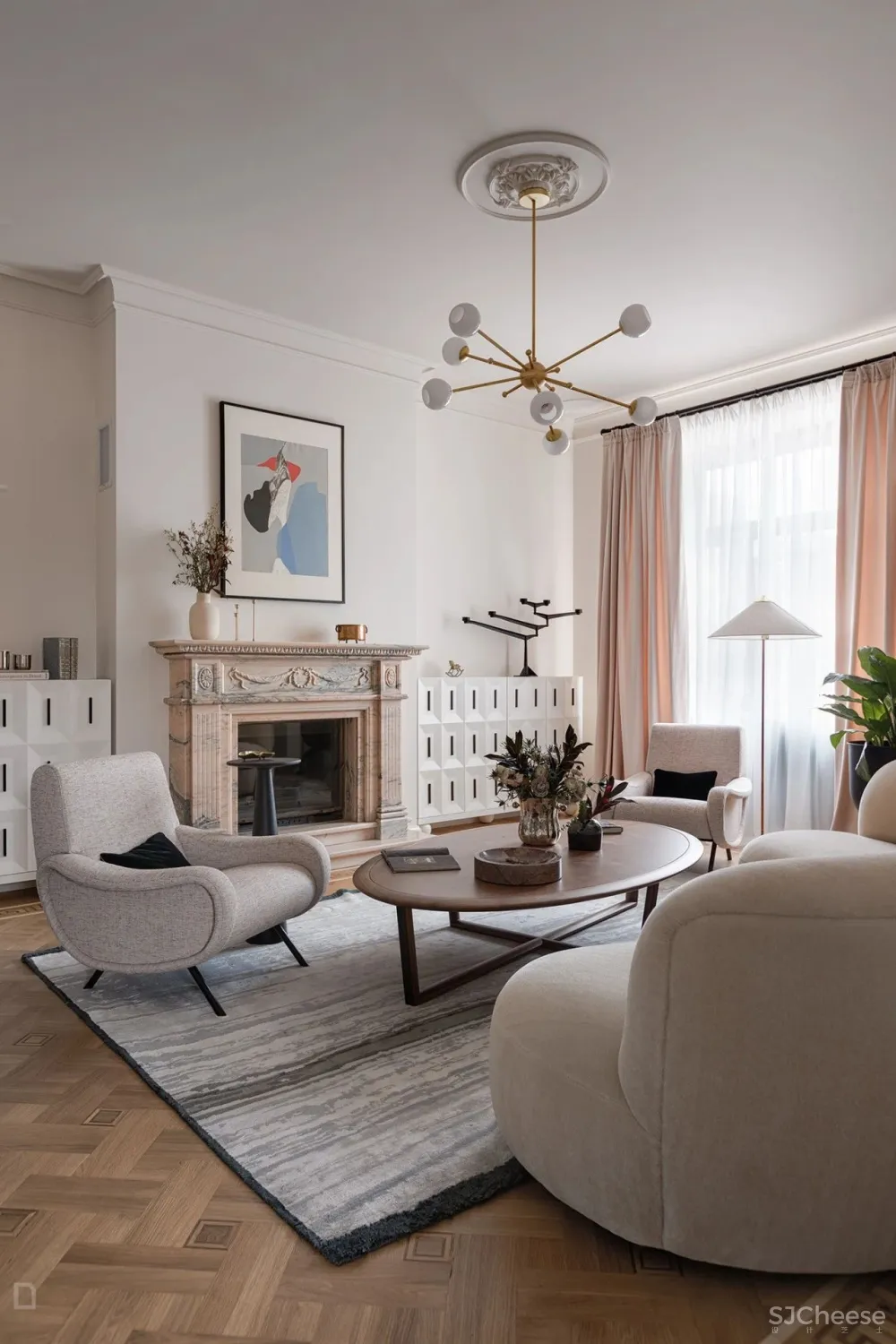 这才是简欧,形简,意赅!