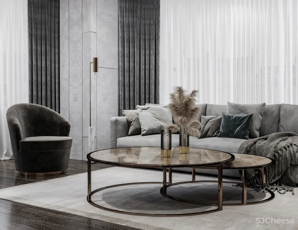 水泥灰 轻奢,时尚淡雅