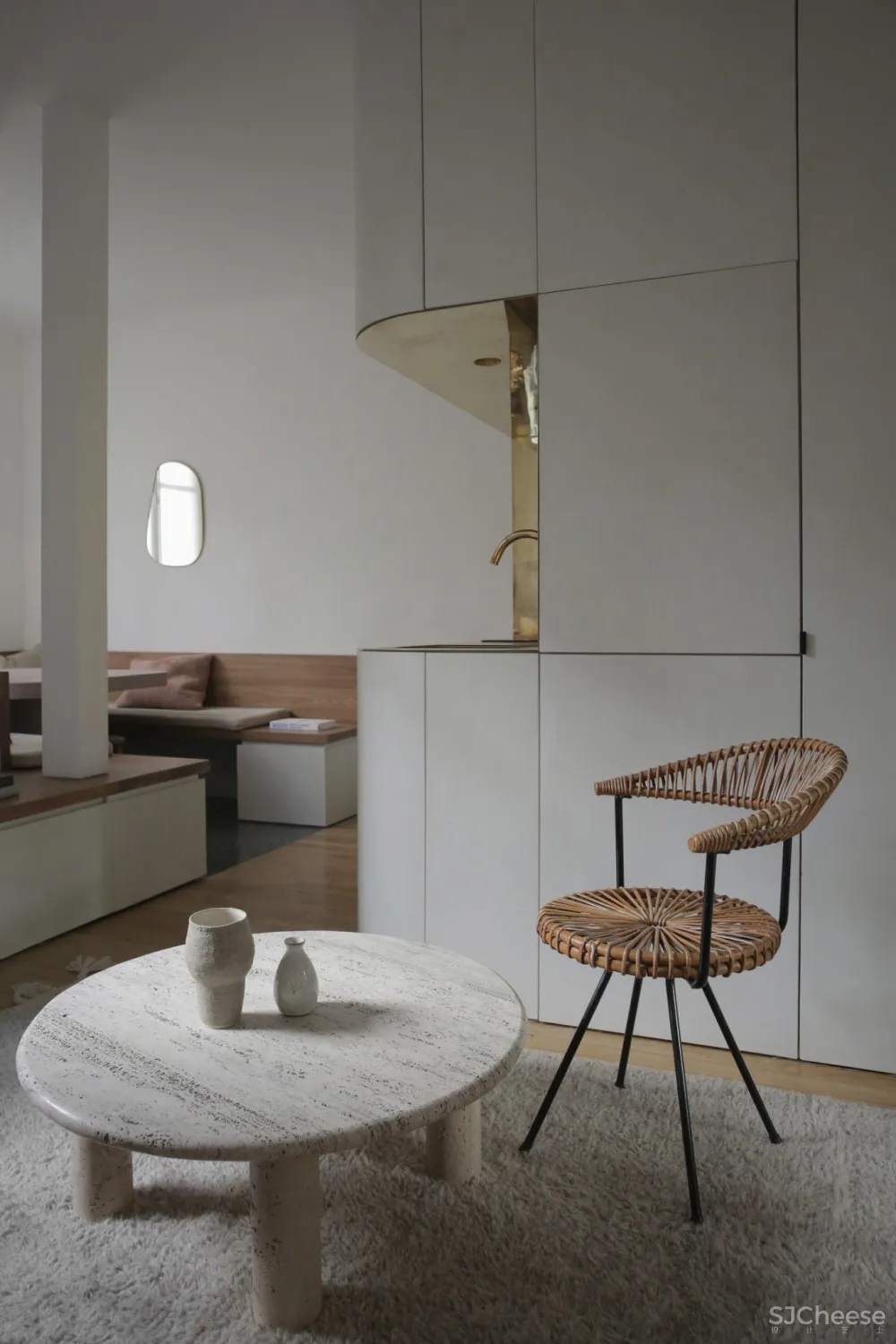 一居室小家,卡座式餐厅设计更省空间