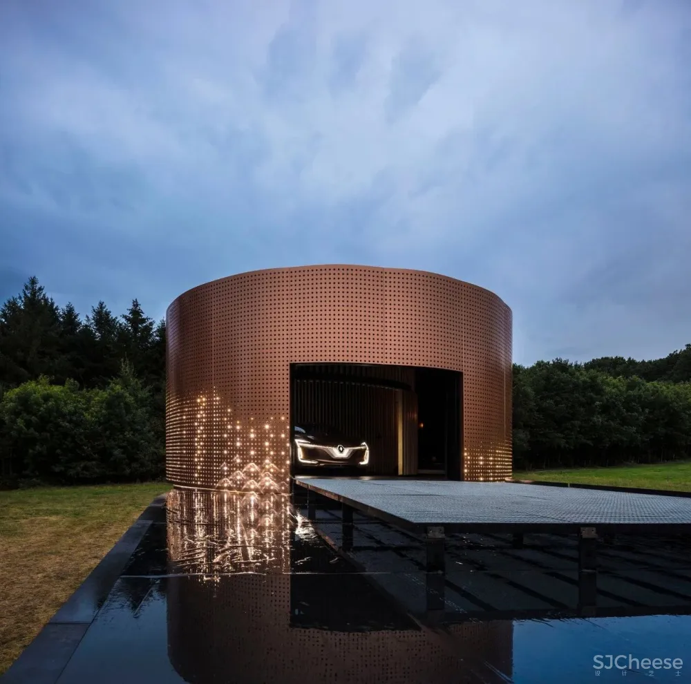 别墅这样设计,车库都省了!