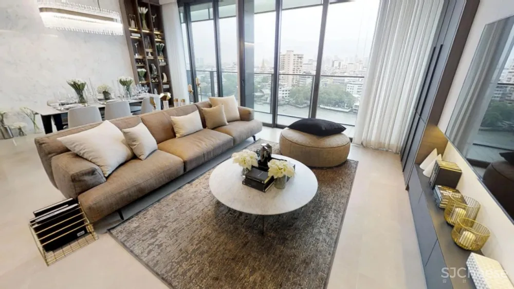 SCDA曾仕乾新作 曼谷泰颐「悦榕轩」六星级超豪华公寓 实景 效果图 平面图