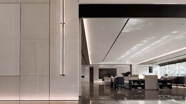 羽果设计新作:老工业城市美学风格的售楼处