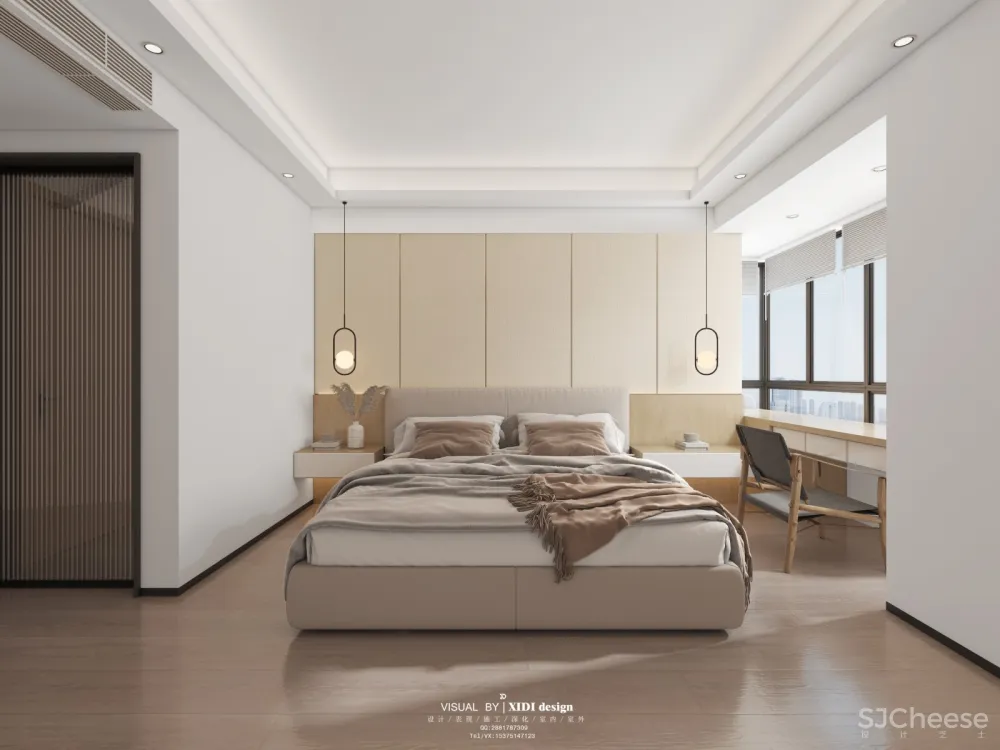 日式客餐厅卧室