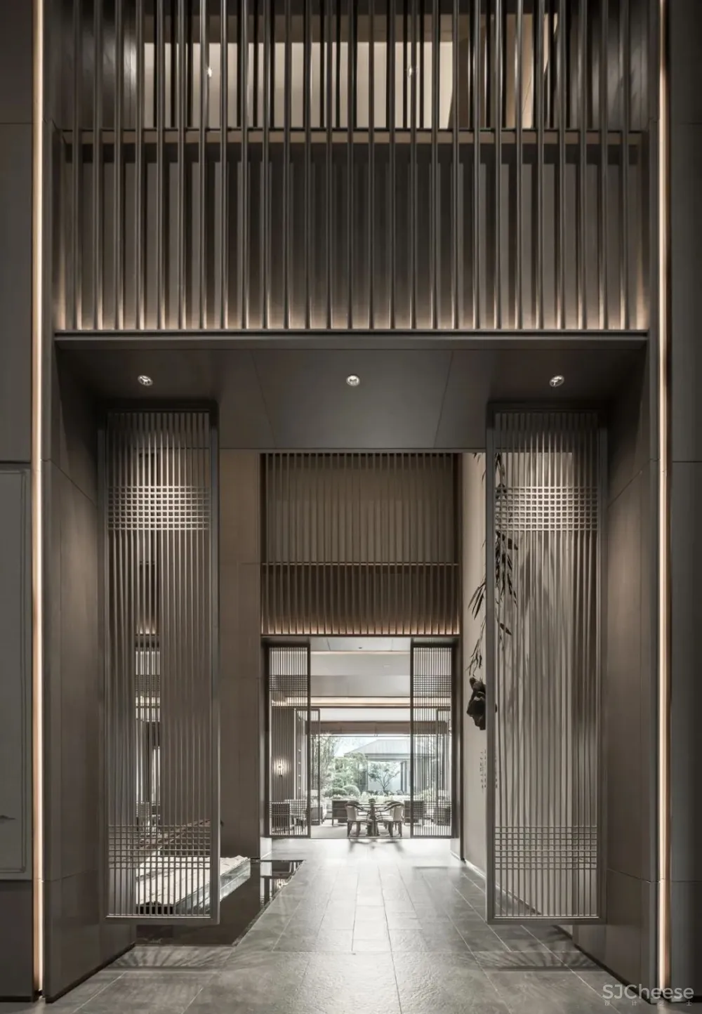 元禾大千 建发鼎华 · 北大珑廷售楼中心,重塑对简雅禅居的理解