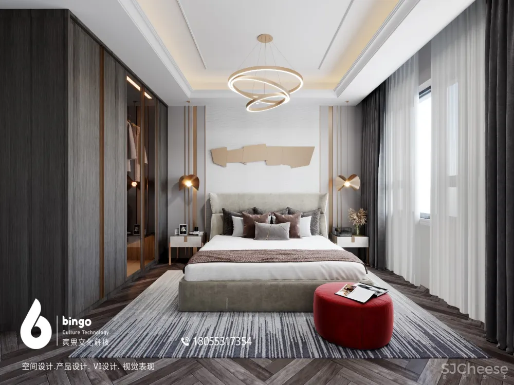 现代法式大平层