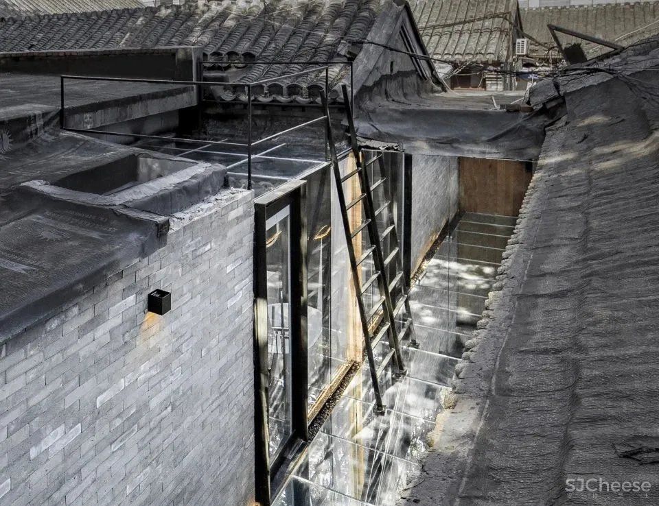 胡同里的镜面院子 宝钞胡同隐院 DAGA大观建筑