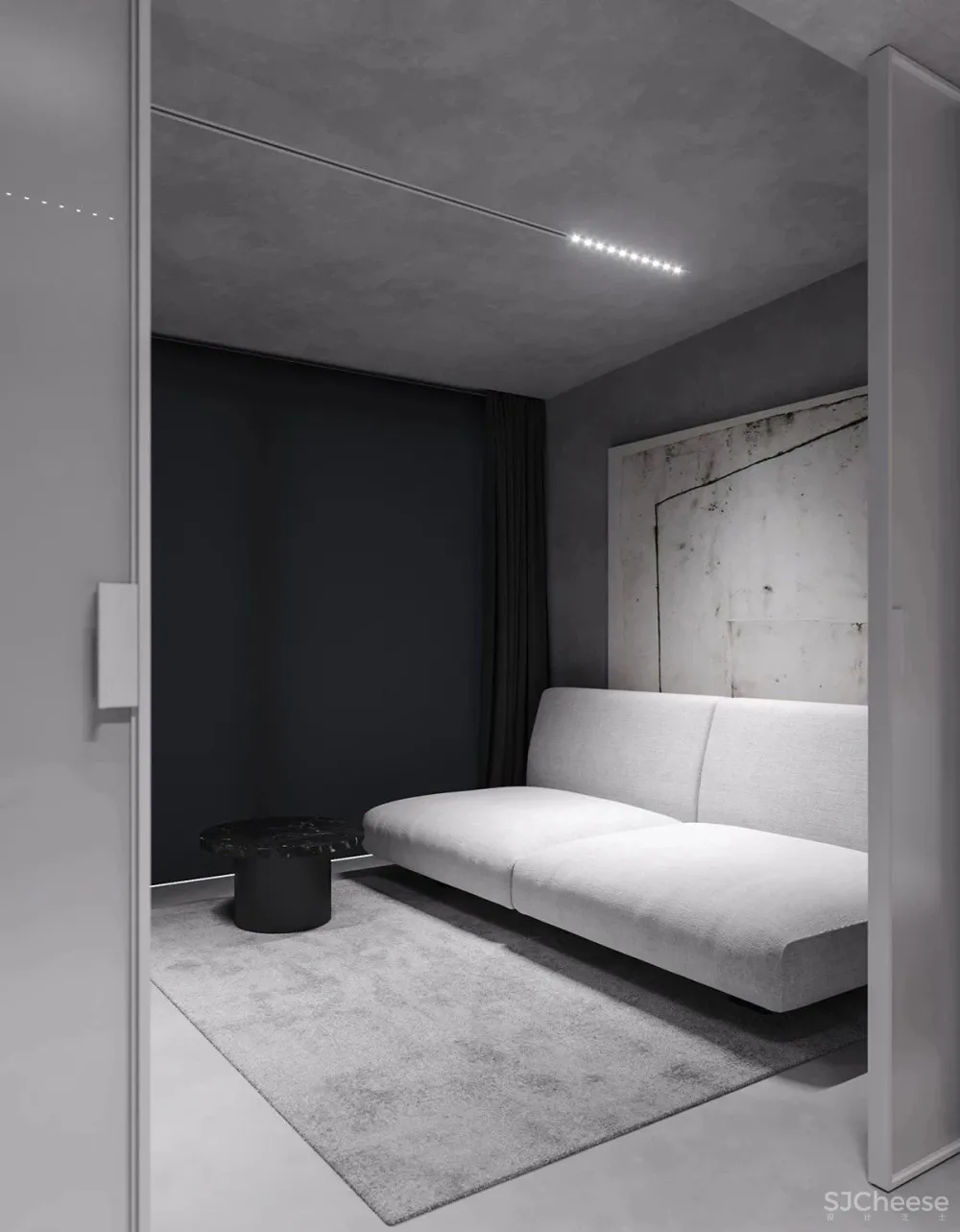 极简灰设计，这个家美爆了！