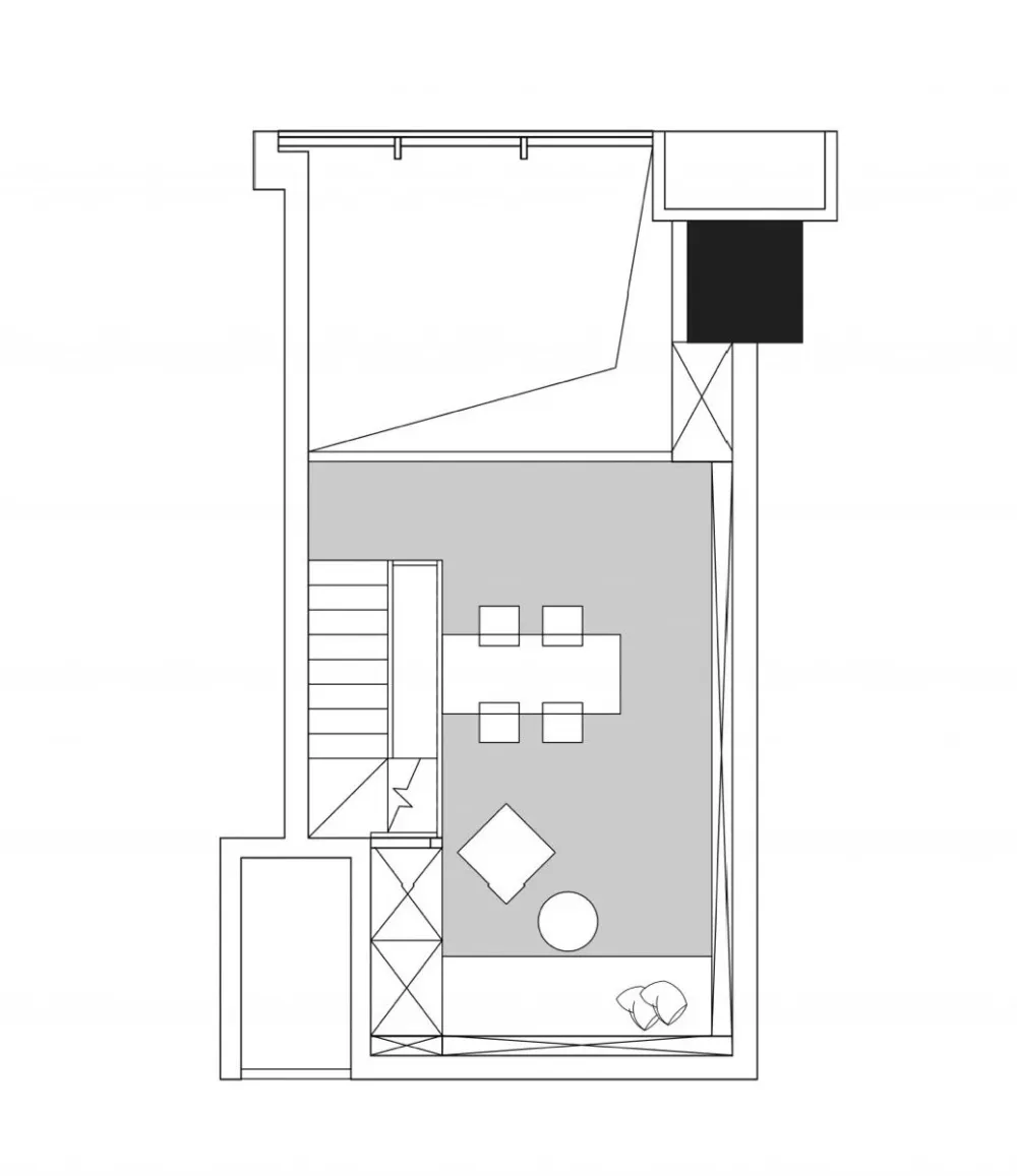 通透感 光影美学，打造黑白极简格调 桐里设计