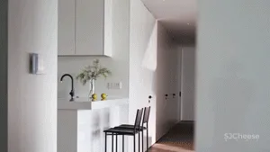 240m² 极简大平层,兼顾自由与温暖的家