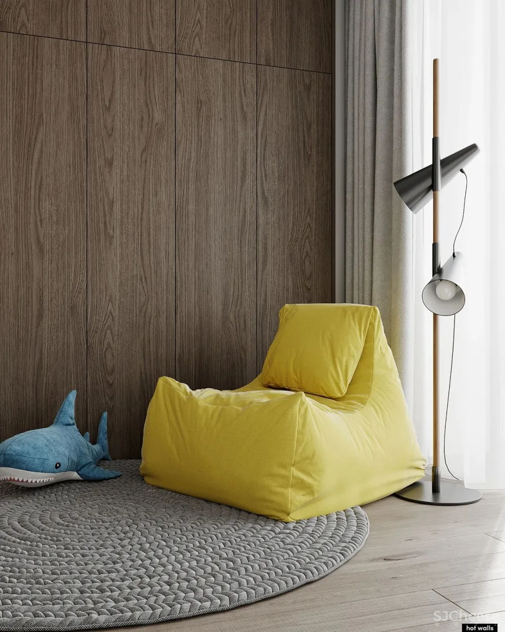 线条 高级灰,不一样的韵律美 hot walls