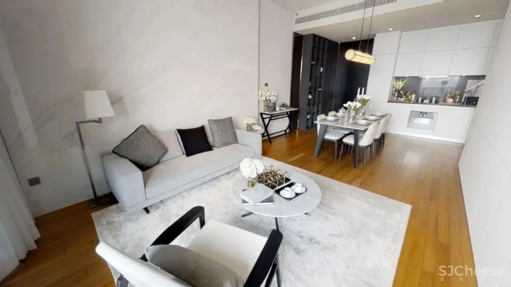 SCDA曾仕乾新作 曼谷泰颐「悦榕轩」六星级超豪华公寓 实景 效果图 平面图