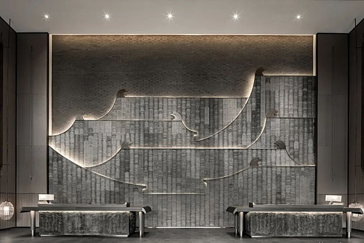 元禾大千 建发鼎华 · 北大珑廷售楼中心,重塑对简雅禅居的理解