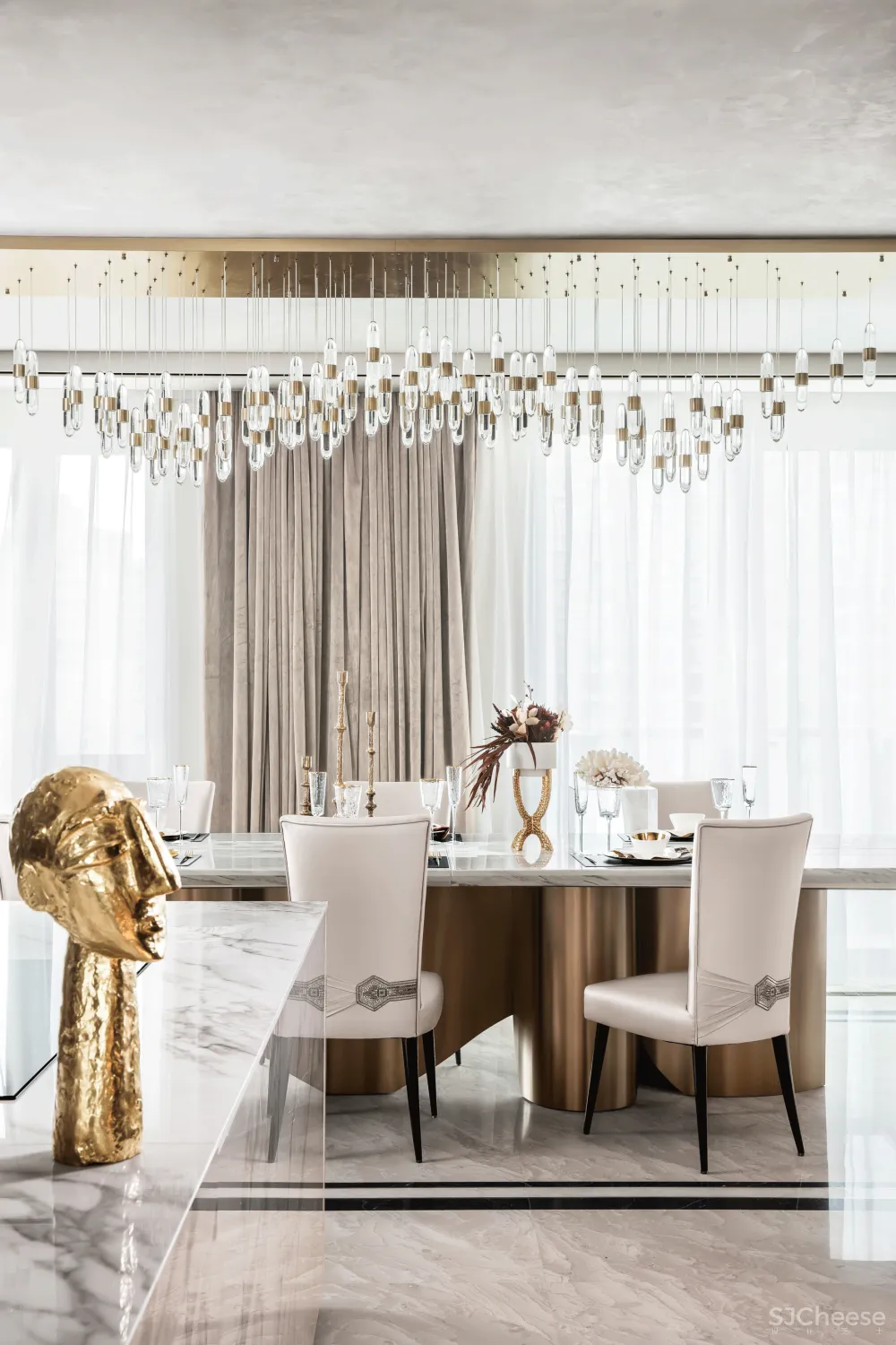 这才是顶级豪宅设计正确的打开方式，打造永不过时的优雅奢华！