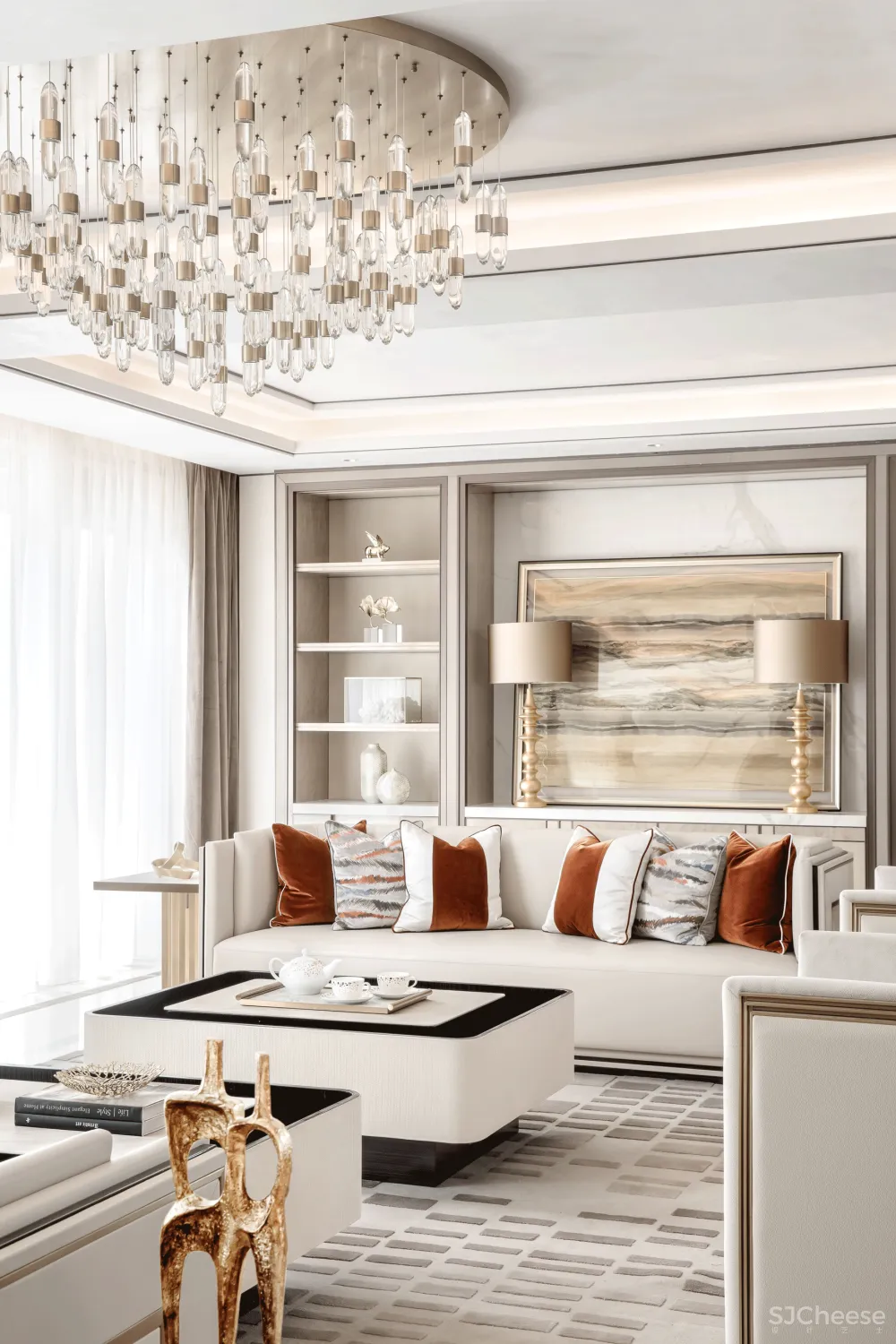 这才是顶级豪宅设计正确的打开方式，打造永不过时的优雅奢华！