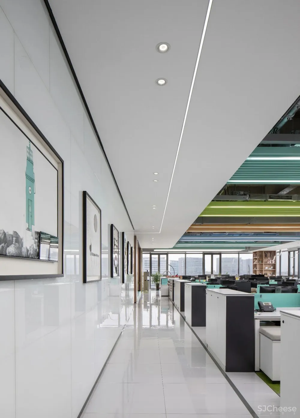 时象设计 延伸想象的科技办公美学空间