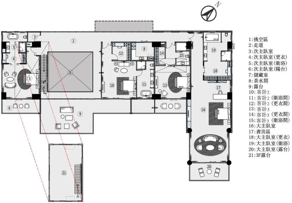 东元设计 太平洋优美弧线上的大宅,以简为美,以质为雅!
