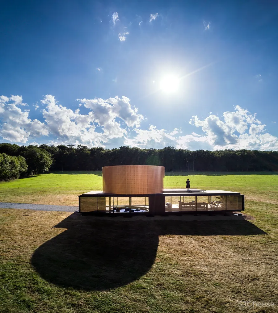 别墅这样设计,车库都省了!