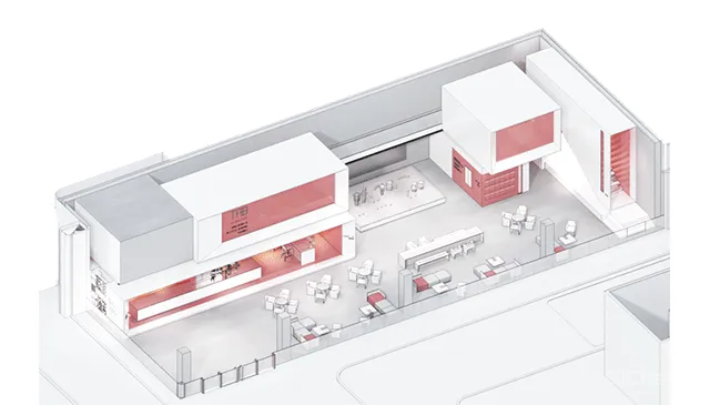 ENJOYDESIGN × 重庆万科悦来丨登悦计划,售楼处也能很“酷”