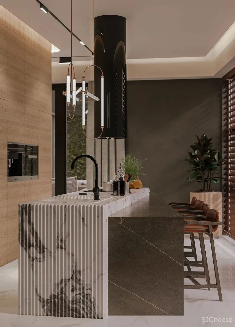 230㎡ 小复式，卧室里带卫生间这样装实在太美了！