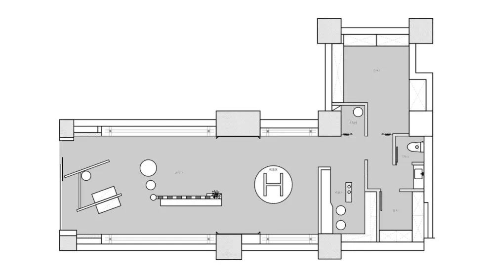 打碎、叠加、重组，构建个性盒子空间 凹设计