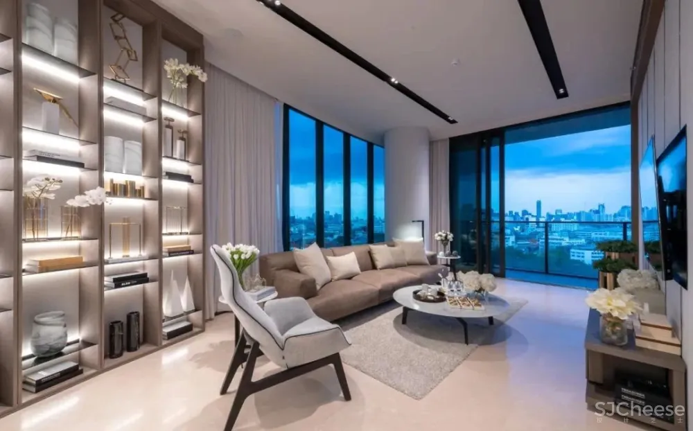 SCDA曾仕乾新作 曼谷泰颐「悦榕轩」六星级超豪华公寓 实景 效果图 平面图