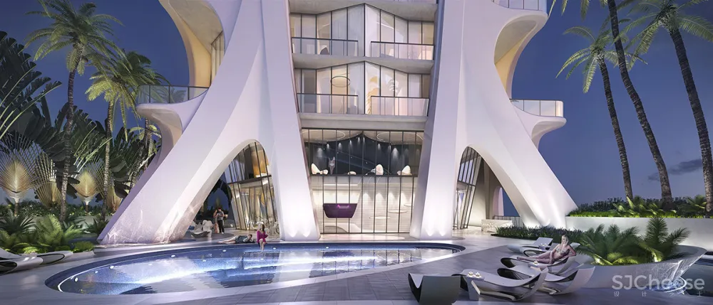 这般律动轻盈,100%扎哈出品!处于米兰黄金地段的Citylife,ZHA参与设计了一半