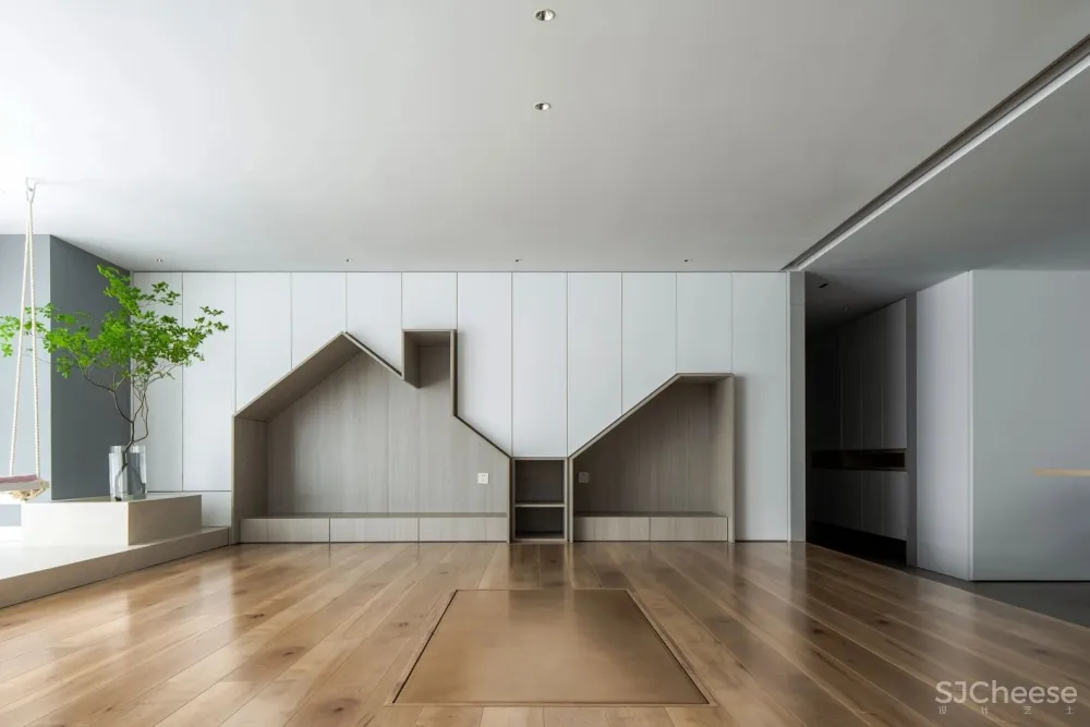 成都两娃之家,溜滑梯、荡秋千,150㎡里好玩、功能、收纳,每样都很强大!