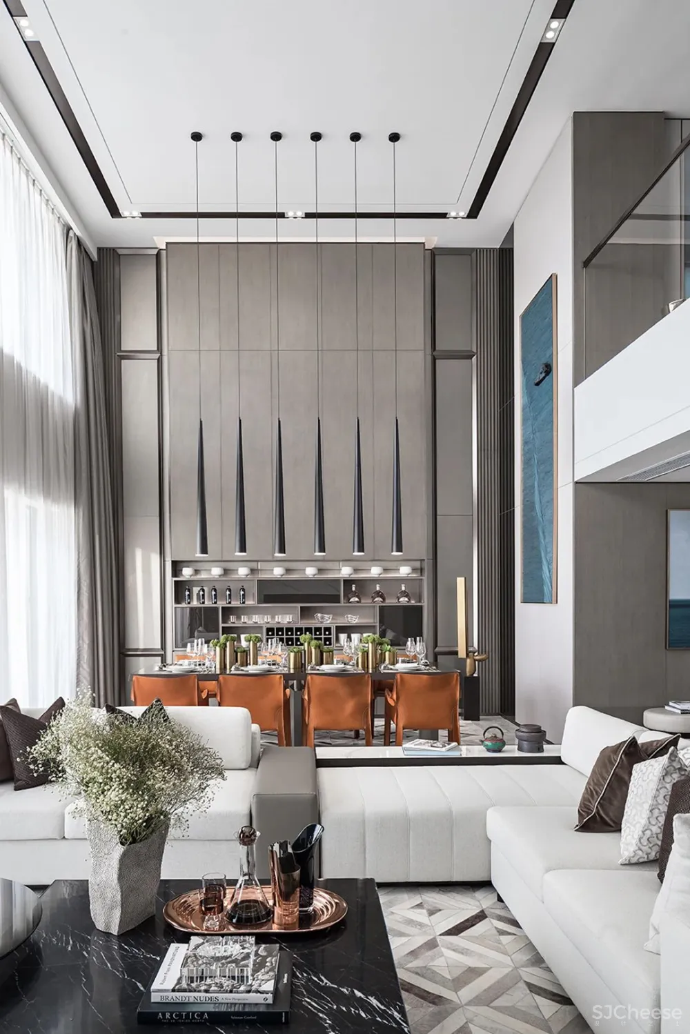 广州伶居侘寂风总部办公，旧得很高级！