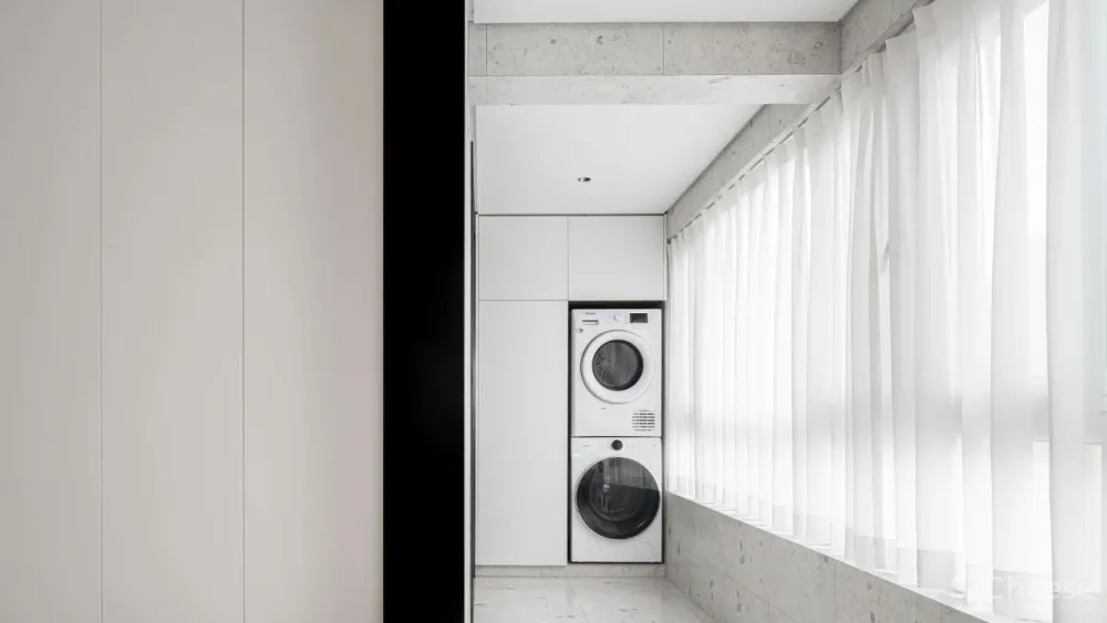 89㎡ 两室两卫，简约的复古设计爱了爱了!