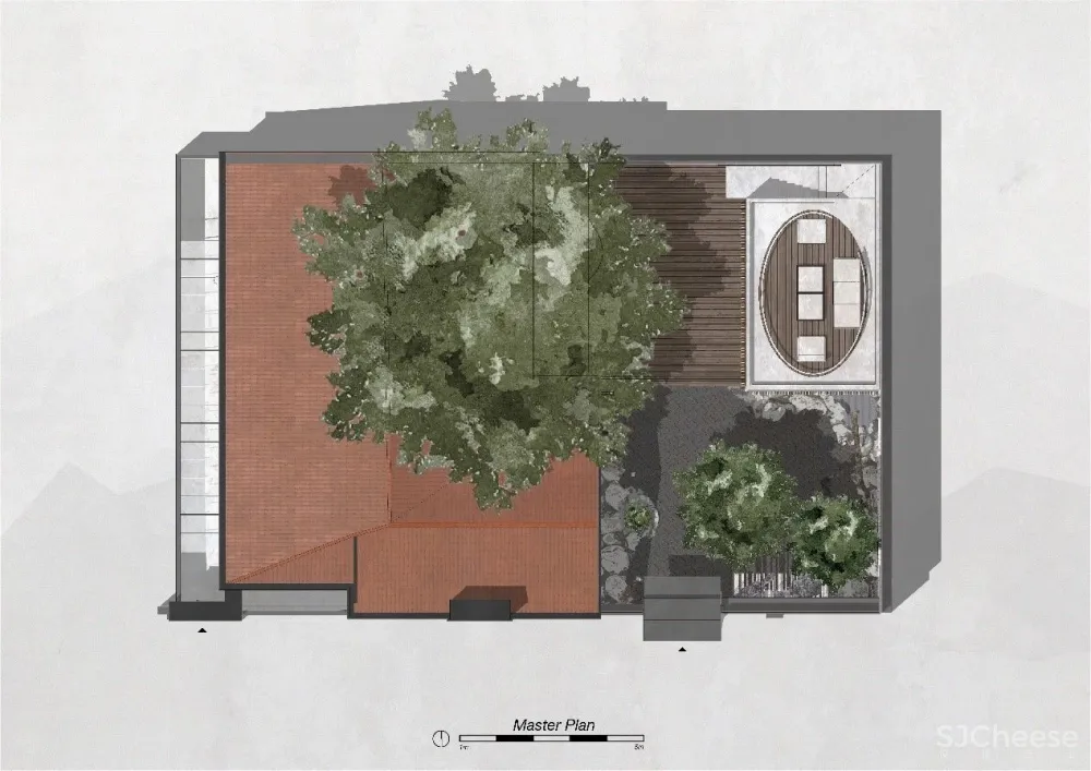 上海 100㎡ 小宅院,花 6 年建成,设计处处有亮点