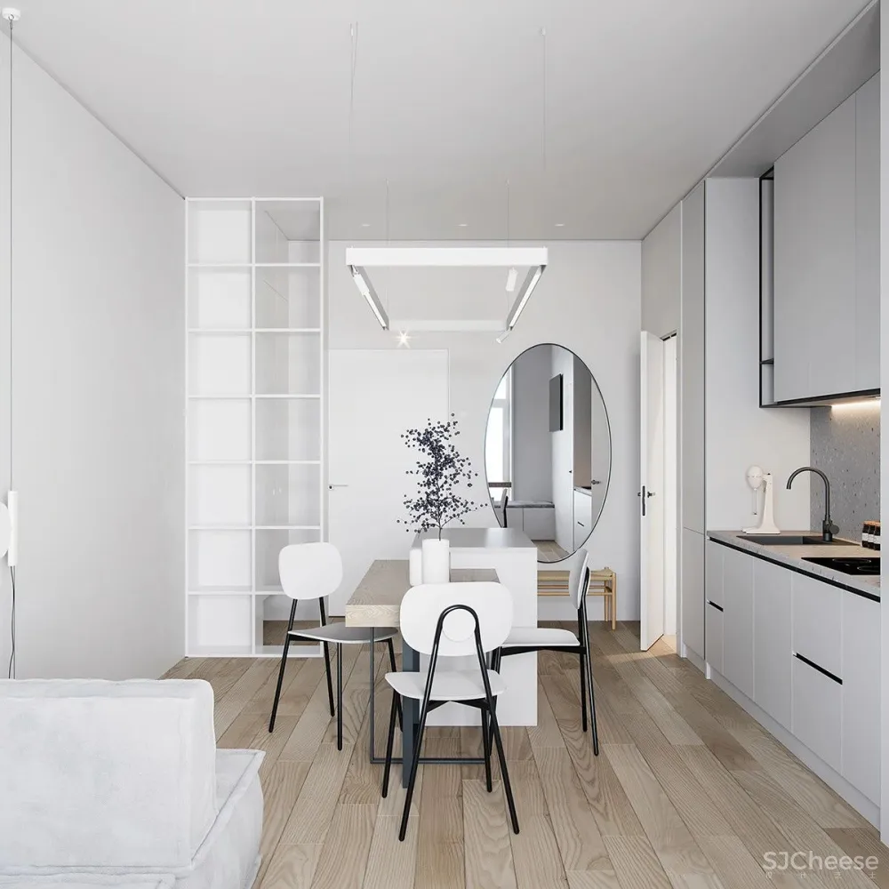 去风格化,小空间的和谐美