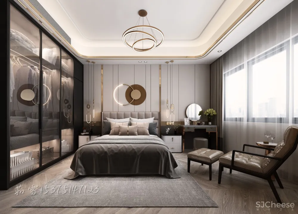 轻奢空间之客餐厅卧室
