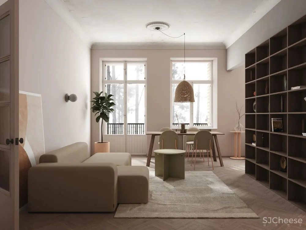 木色,简单的设计才最高级