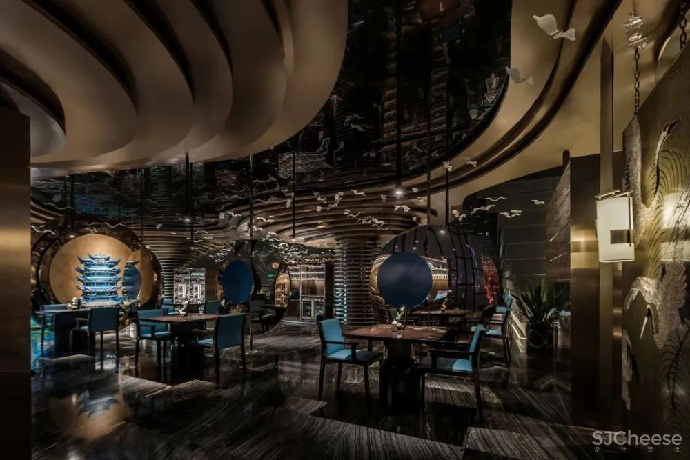 华创组·新作丨楚韵·江上荟餐厅设计