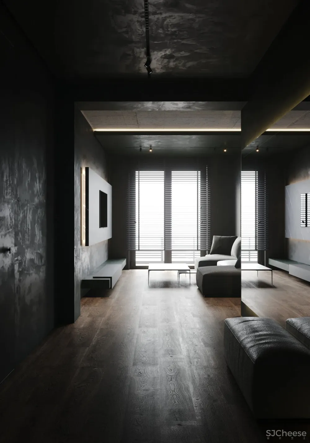 非黑即白,裸感十足的现代主义