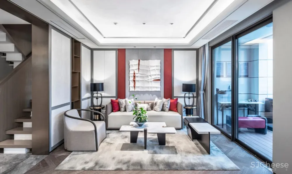 EH DESIGN 空间｜新现代主义风格的多重演绎 —— 越秀地产杭州项目合辑