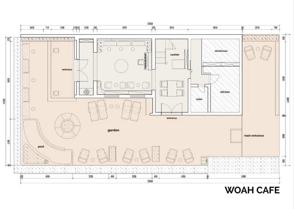 异域调性,打造热带感花园cafe丨睿上形素