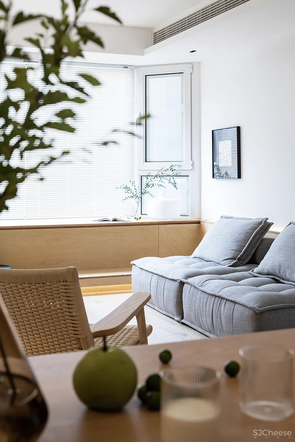 89㎡学区房改造,简约木质,超舒适!