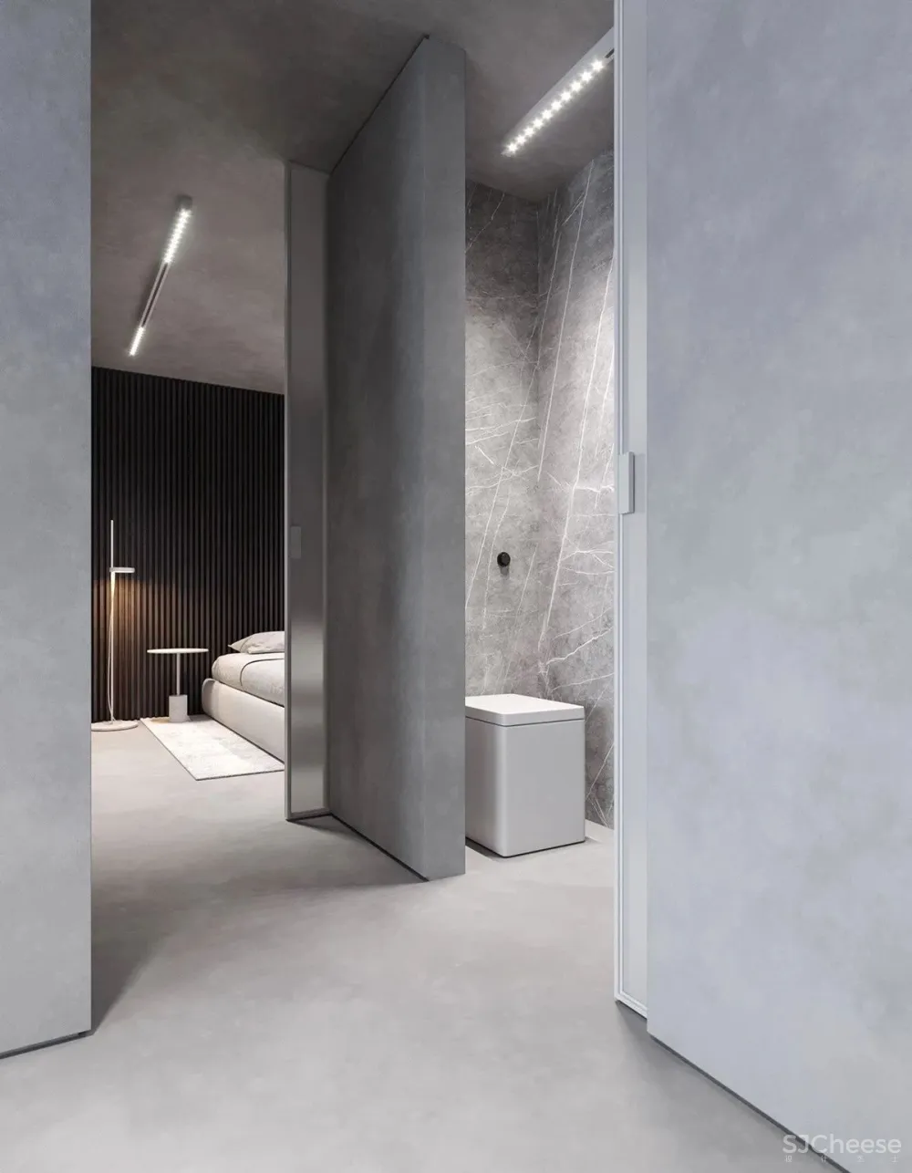 极简灰设计，这个家美爆了！