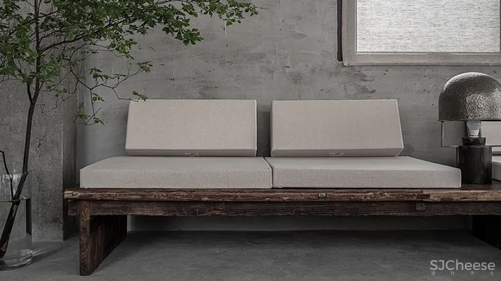 广州伶居侘寂风总部办公，旧得很高级！